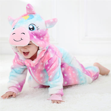 Starry Sky Unicorn Baby Onesie