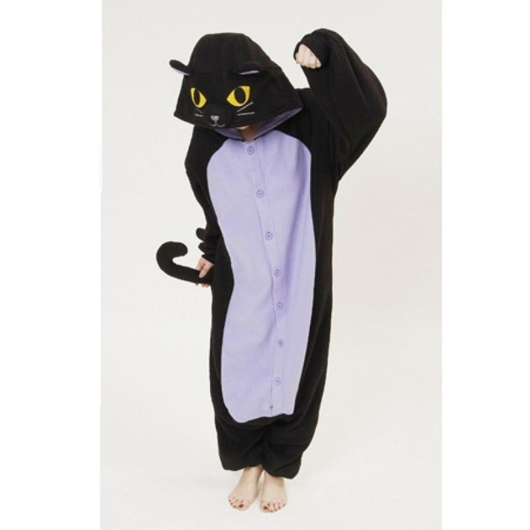 Spooky Black Cat Kids Onesie