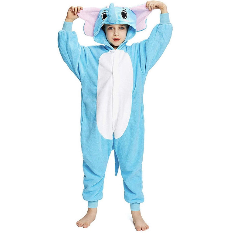 Blue Elephant Kids Onesie
