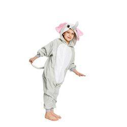 Grey Elephant Kids Onesie