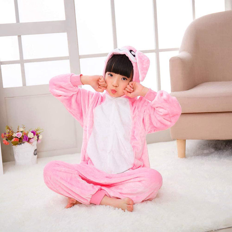 Pink Bunny Kids Onesie