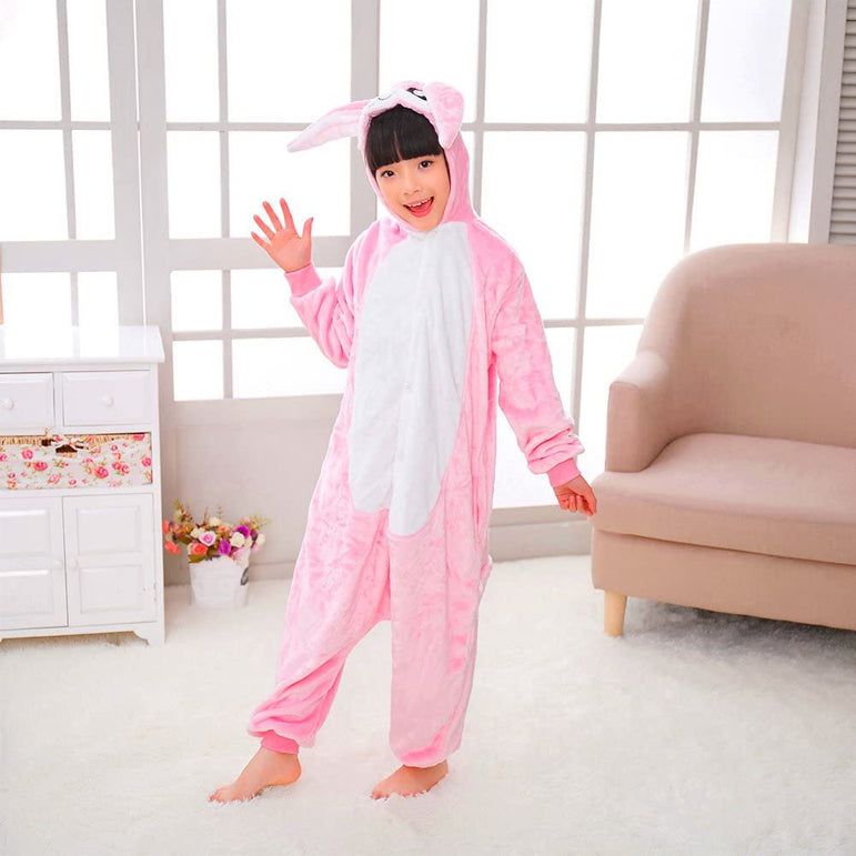 Pink Bunny Kids Onesie