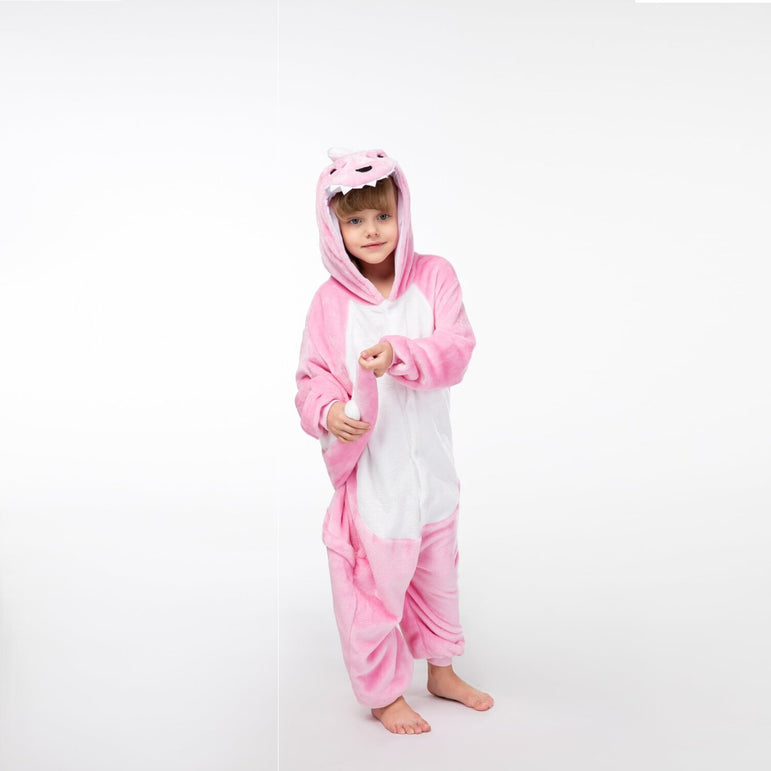 Pink Dinosaur Kids Onesie