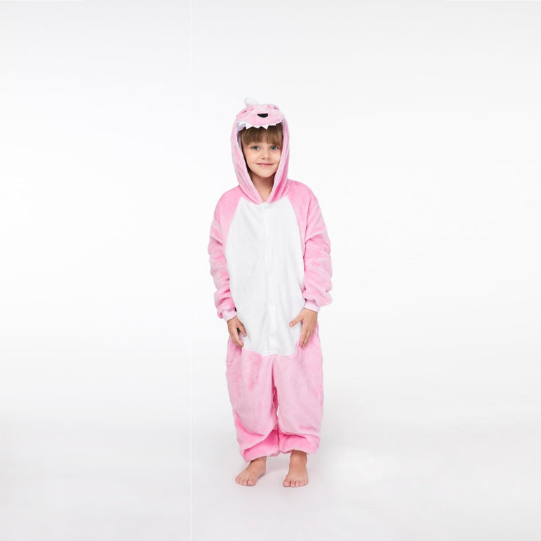 Pink Dinosaur Kids Onesie