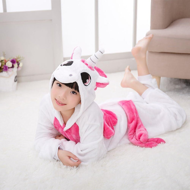 Pink Winged Unicorn Kids Onesie