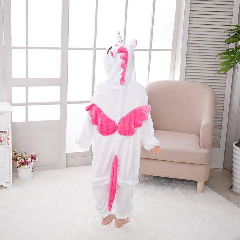 Pink Winged Unicorn Kids Onesie