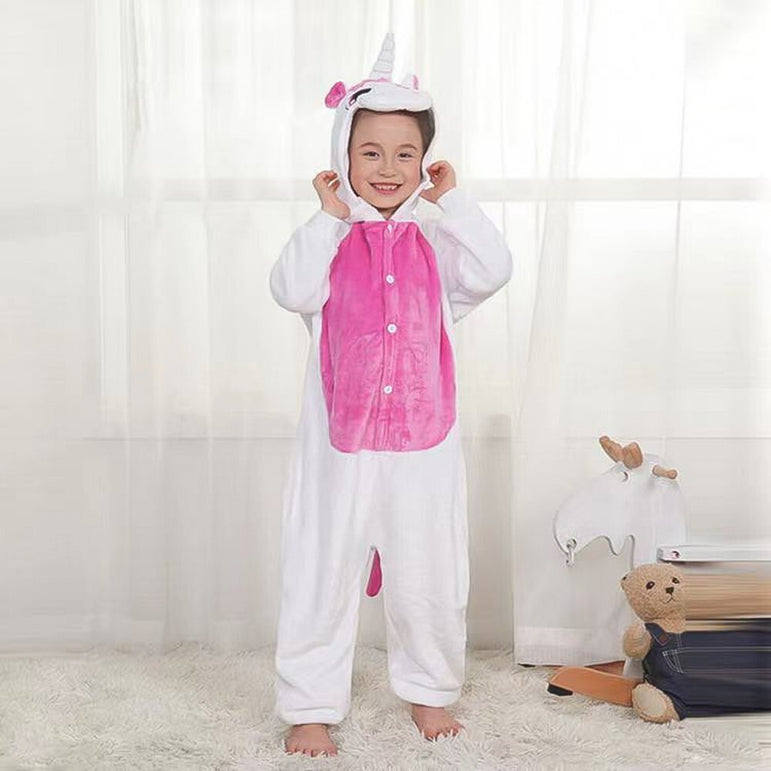 Pink Winged Unicorn Kids Onesie
