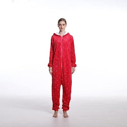Red Deer Adult Onesie