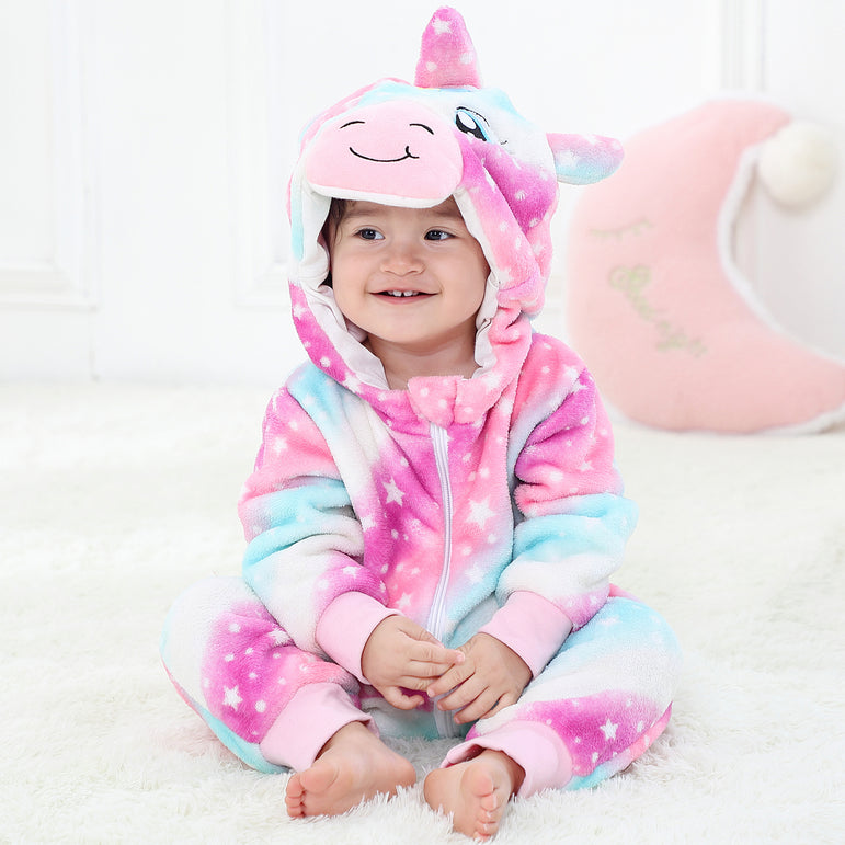 Starry Sky Unicorn Baby Onesie