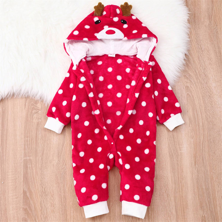 Red Deer Kids Onesie