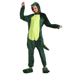 Green Dinosaur Adult Onesie