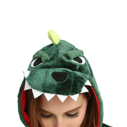 Green Dinosaur Adult Onesie