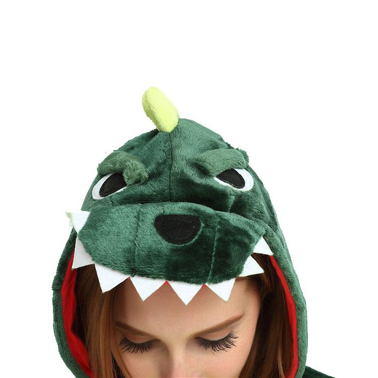 Green Dinosaur Adult Onesie