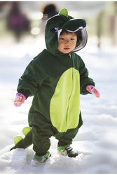 Green Dinosaur Baby Onesie