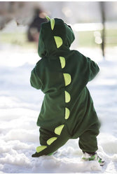 Green Dinosaur Baby Onesie