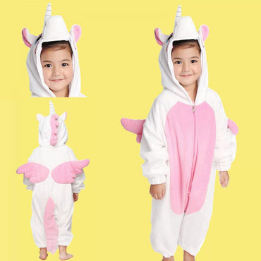 Pink Winged Unicorn Baby Onesie