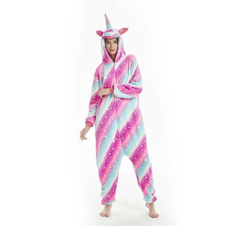 Starry Sky Unicorn Adult Onesie