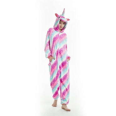 Starry Sky Unicorn Adult Onesie