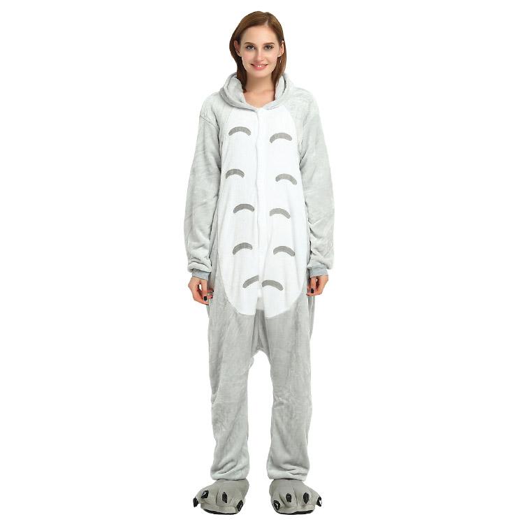 Grey Totoro Adult Onesie