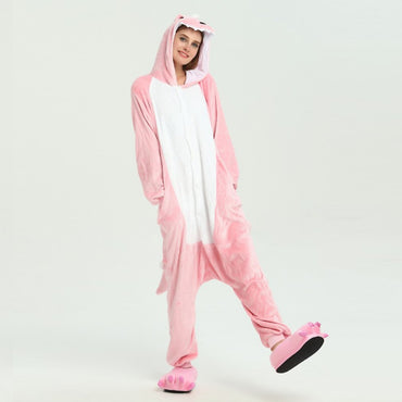 Pink Dinosaur Adult Onesie