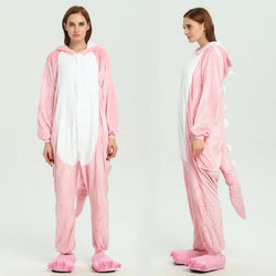 Pink Dinosaur Adult Onesie