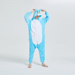 Blue Panther Adult Onesie