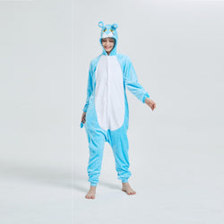 Blue Panther Adult Onesie