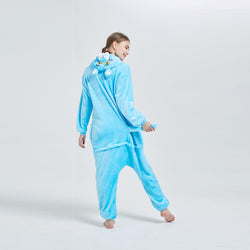 Blue Panther Adult Onesie