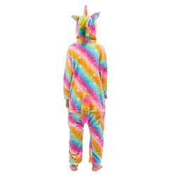 Golden Rainbow Unicorn Kids Onesie