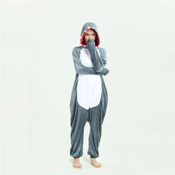 Grey Shark Adult Onesie