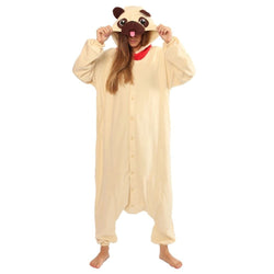 Pug Dog Adult Onesie