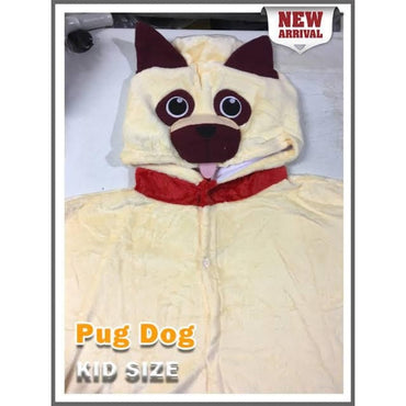 Pug Dog Kids  Onesie