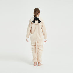 Realistic Pug Dog Kids Onesie