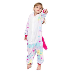 Rainbow Star Unicorn Kids Onesie