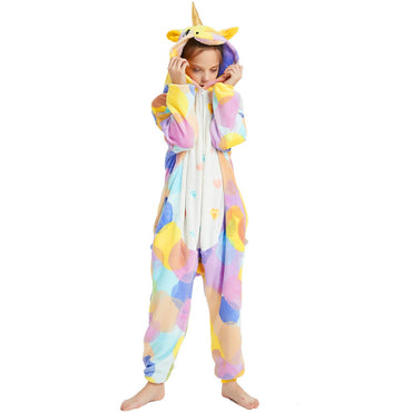 Rainbow Circles Unicorn Kids Onesie