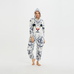 3D Cat Adult Onesie