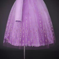 Purple Party Costume Princess Tutu Dress