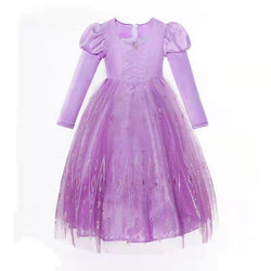 Purple Party Costume Princess Tutu Dress