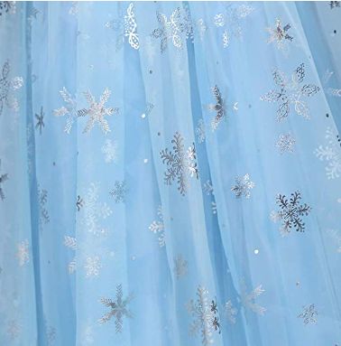 Blue Party Costume Princess Dress