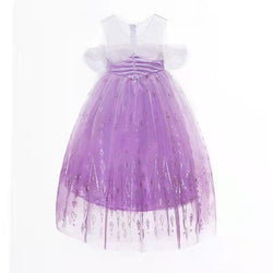 Off-shoulder Purple Party Costume Princess Tutu Dress