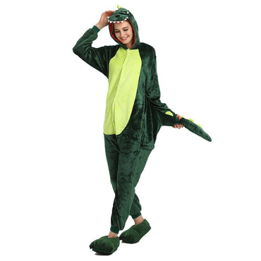 Green Dinosaur Adult Onesie