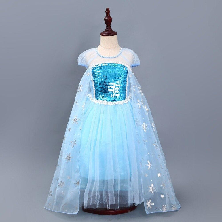 Blue Party Costume Princess Dress