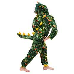 Green Triceratops Kids Onesie