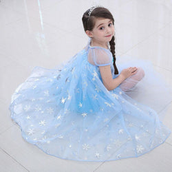 Blue Princess Costume Dress Set (Including 5 Pieces)