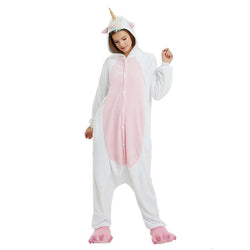 White Unicorn Adult Onesie