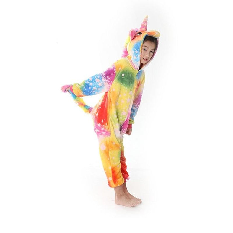 Yellow Sky Unicorn Kids Onesie