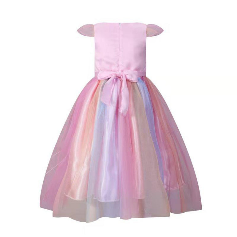 Pink Unicorn Princess Costume Set