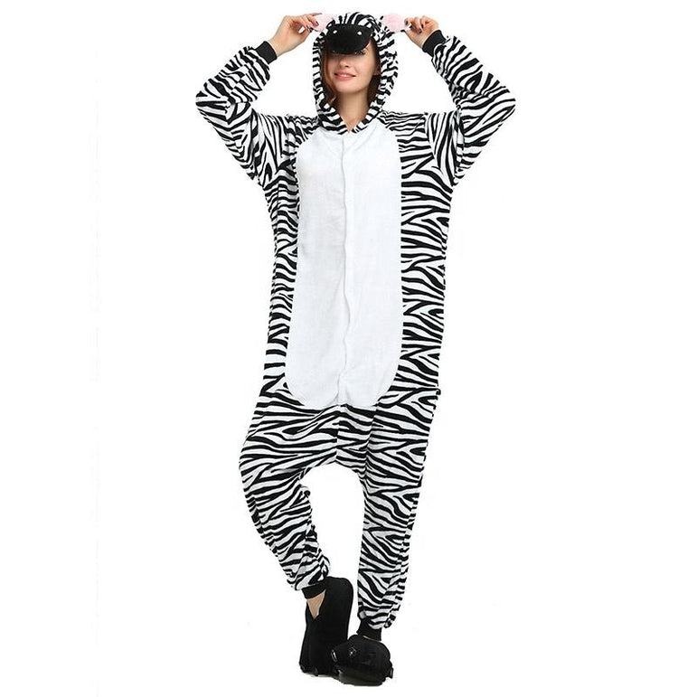 Zebra Adult Onesie